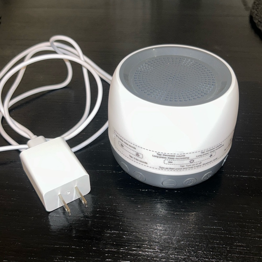 elesories White Noise Machine, Sound Machine with13 Non Looping Natural Sounds